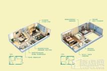 苹果公园l户型 4室2厅2卫1厨