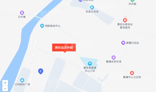 惠安金龙华庭位置图