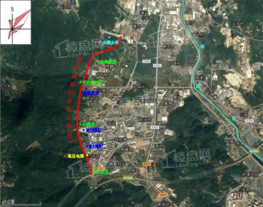 福建一建·桃源世家位置图